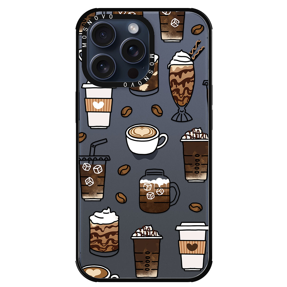 Coffee Phone Case - iPhone 15 Pro Max Case - MOSNOVO