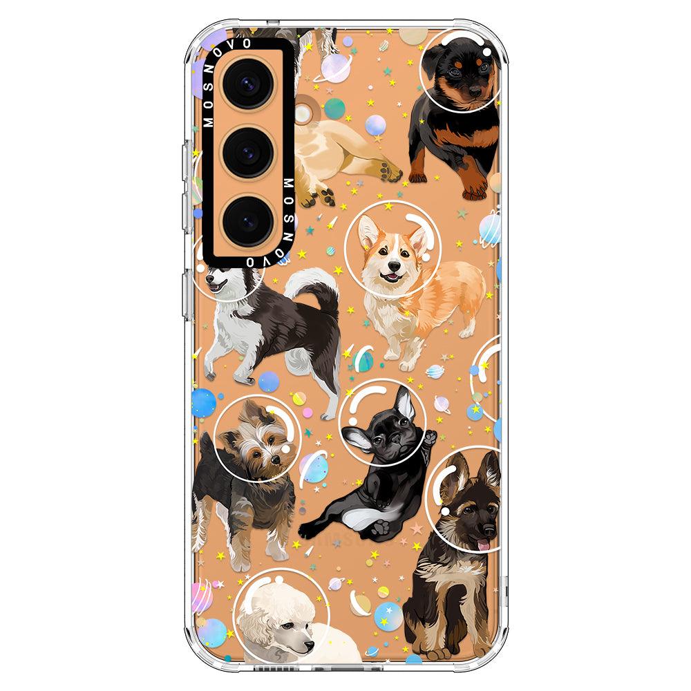 Space Dog Phone Case - Samsung Galaxy S24 Case - MOSNOVO