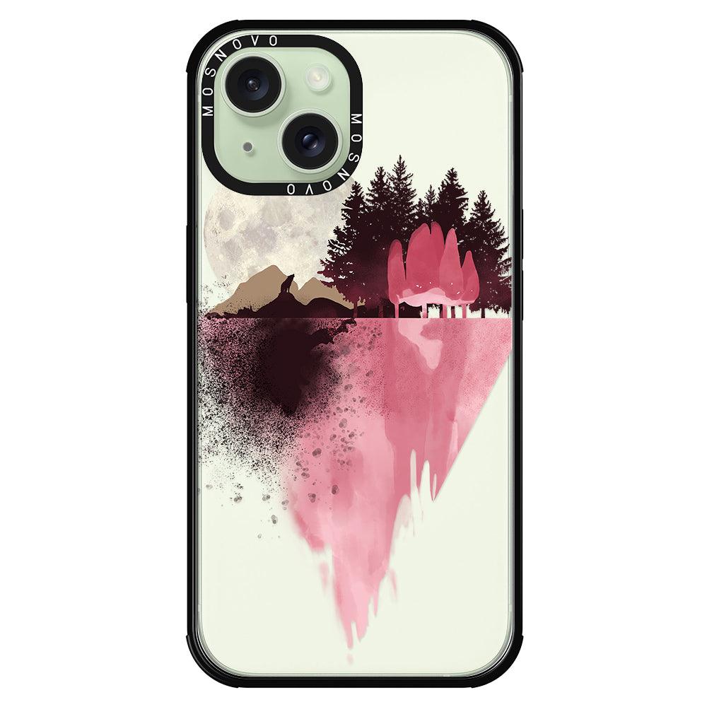 Mountain Landscape Phone Case - iPhone 15 Case - MOSNOVO