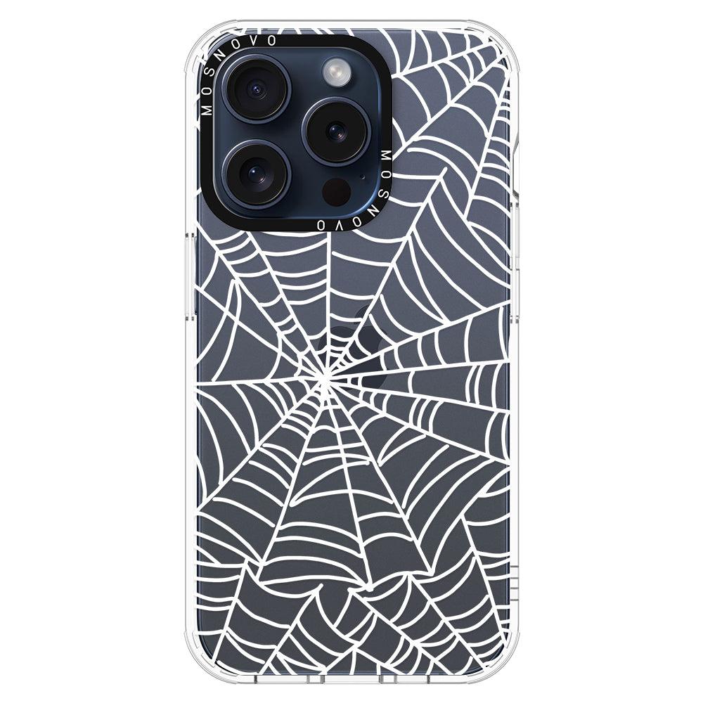 Spider Web Phone Case - iPhone 15 Pro Case - MOSNOVO