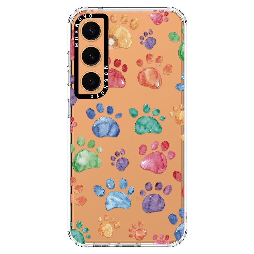 Paws Phone Case - Samsung Galaxy S24 Plus Case - MOSNOVO