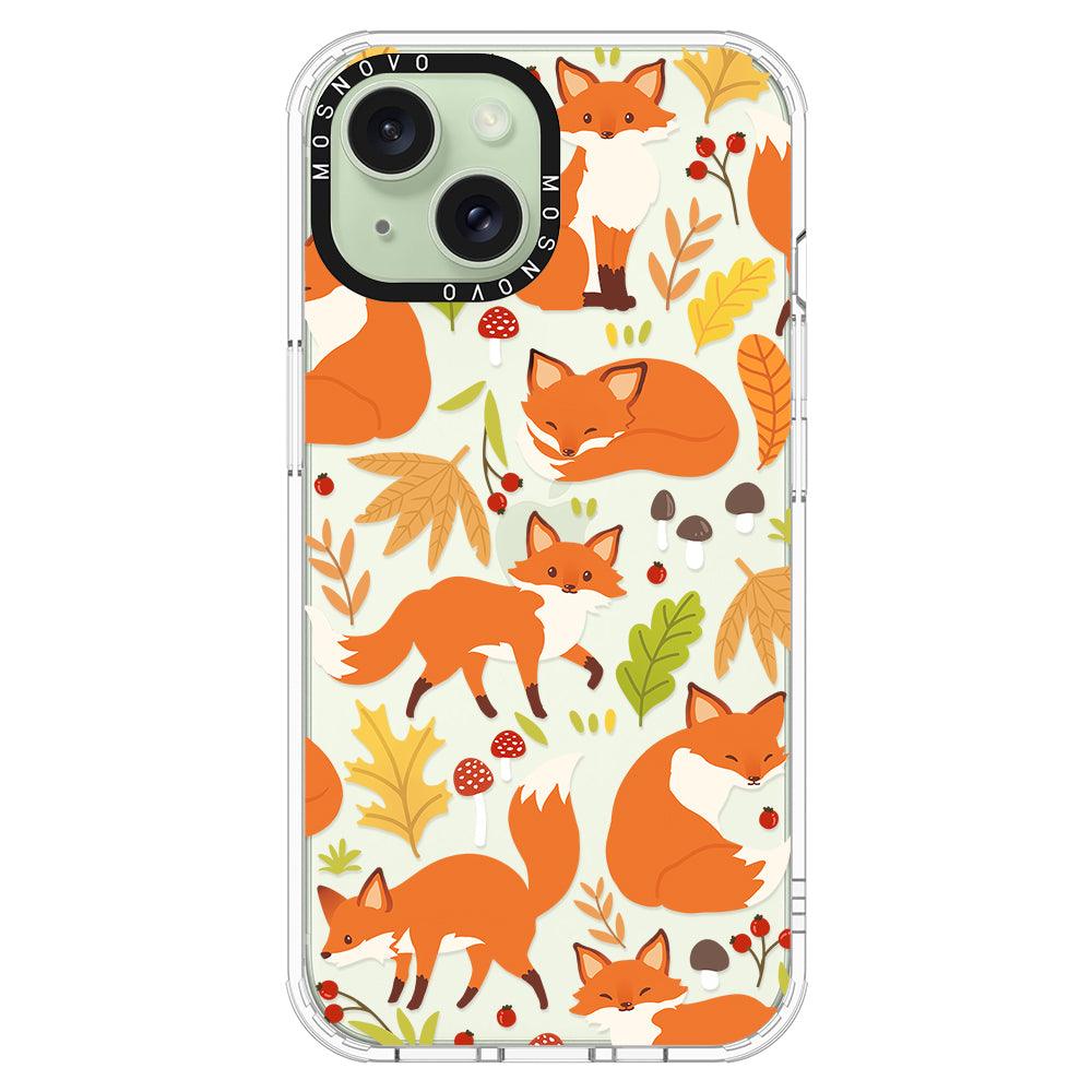 Autumn Fox Phone Case - iPhone 15 Plus Case - MOSNOVO