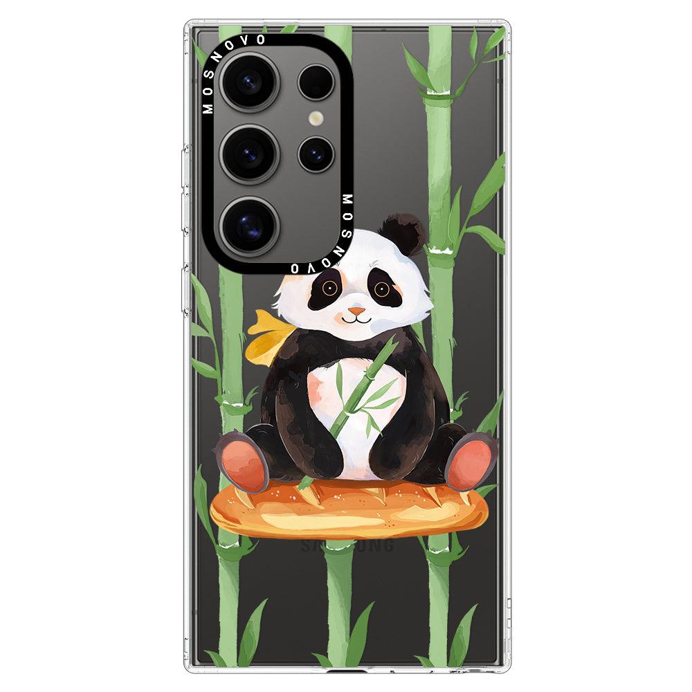 Bambo Panda Phone Case - Samsung Galaxy S24 Ultra Case - MOSNOVO