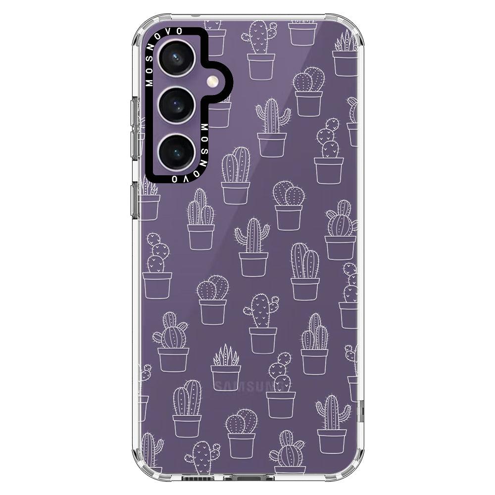 Little Potted Cactus Phone Case - Samsung Galaxy S23 FE Case