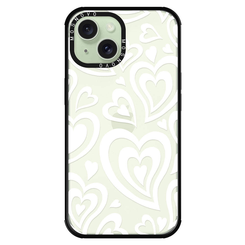 Twist Heart Phone Case - iPhone 15 Plus Case - MOSNOVO