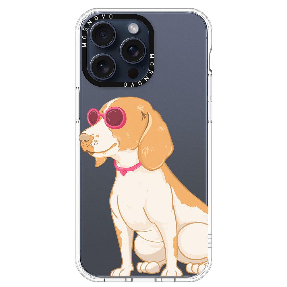 Cute Beagle Phone Case - iPhone 15 Pro Max Case - MOSNOVO