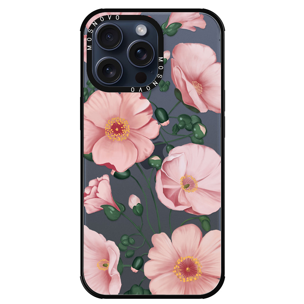 Calandrinia Phone Case - iPhone 15 Pro Max Case - MOSNOVO