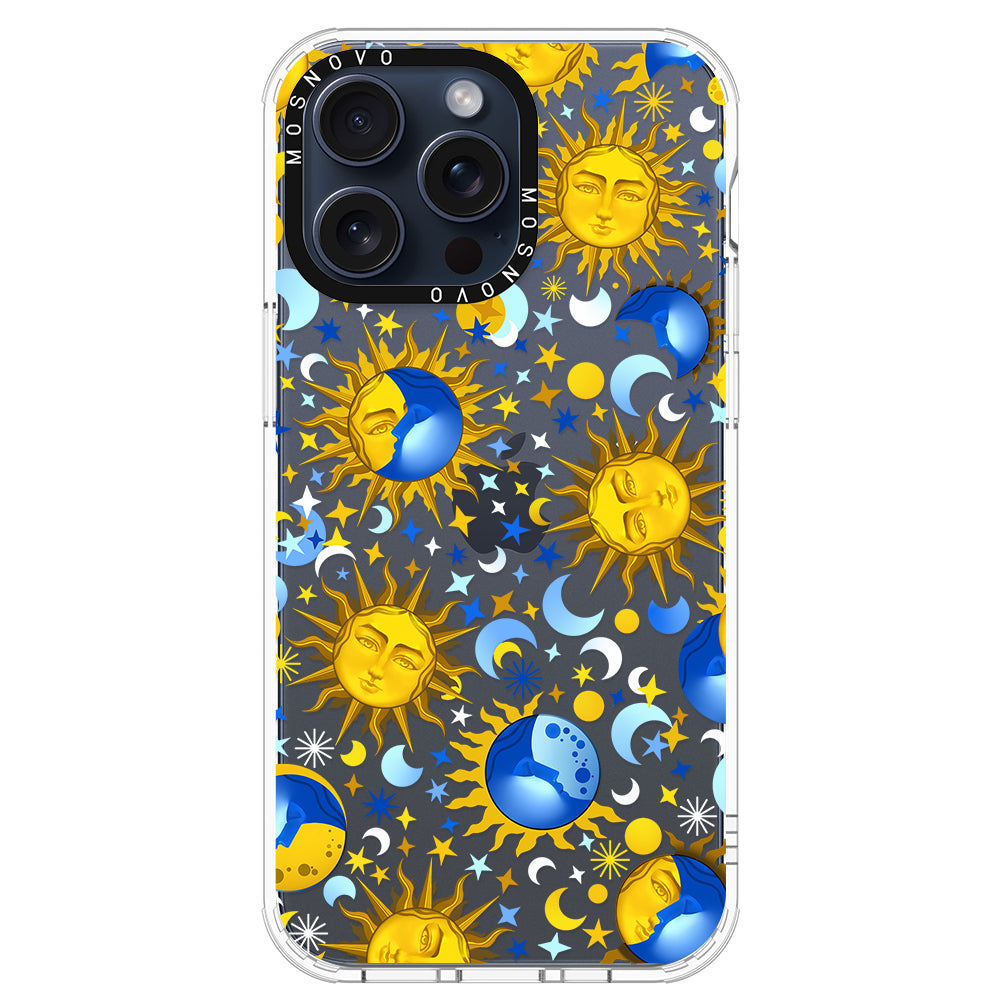 Sun and Moon Phone Case - iPhone 15 Pro Max Case - MOSNOVO