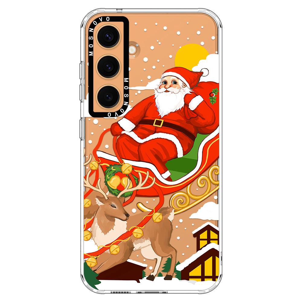 Santa Claus Phone Case - Samsung Galaxy S24 Case - MOSNOVO