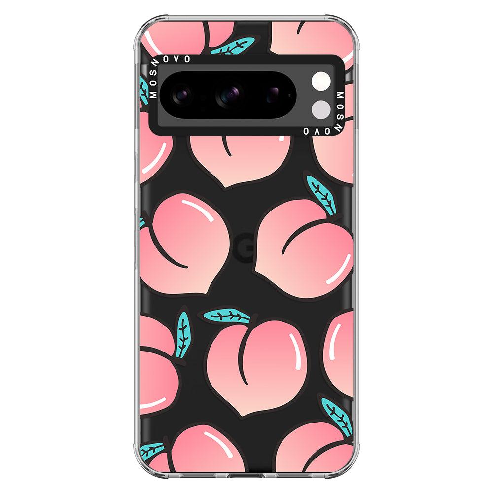 Cute Peach Phone Case - Google Pixel 8 Pro Case