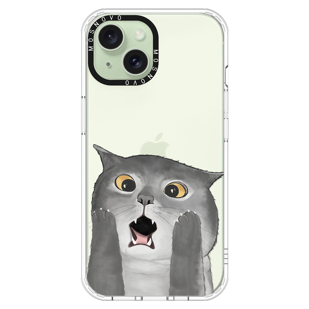 OMG Cat Phone Case - iPhone 15 Case - MOSNOVO