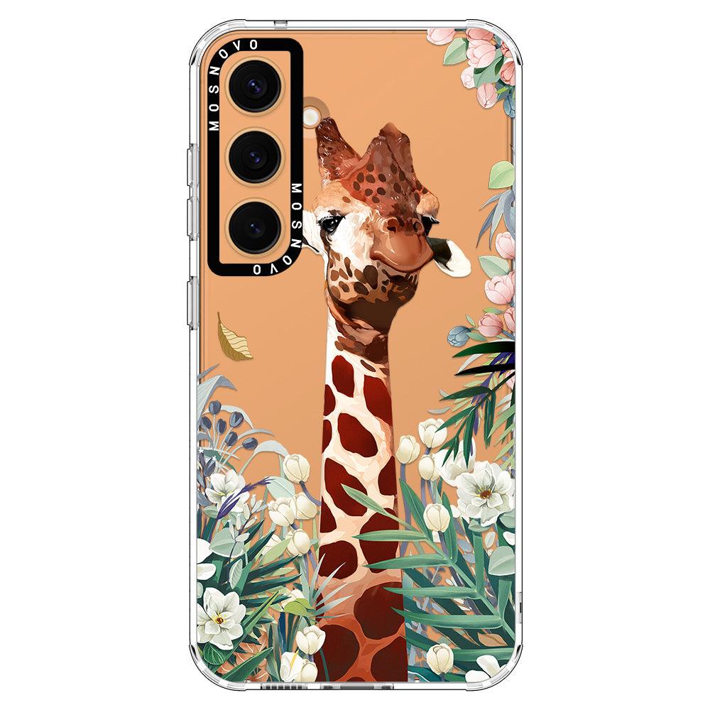 Giraffe Garden Phone Case - Samsung Galaxy S24 Plus Case - MOSNOVO