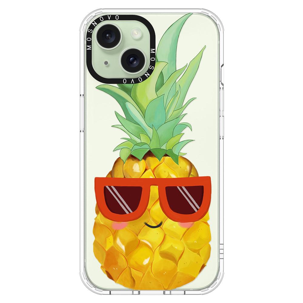 Cool Pineapple Phone Case - iPhone 15 Plus Case - MOSNOVO