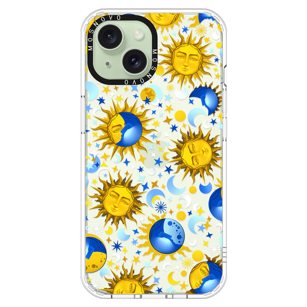 Sun and Moon Phone Case - iPhone 15 Case - MOSNOVO