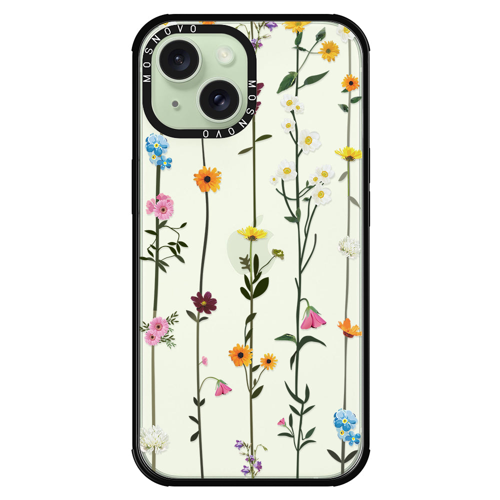 Wildflowers Phone Case - iPhone 15 Case - MOSNOVO