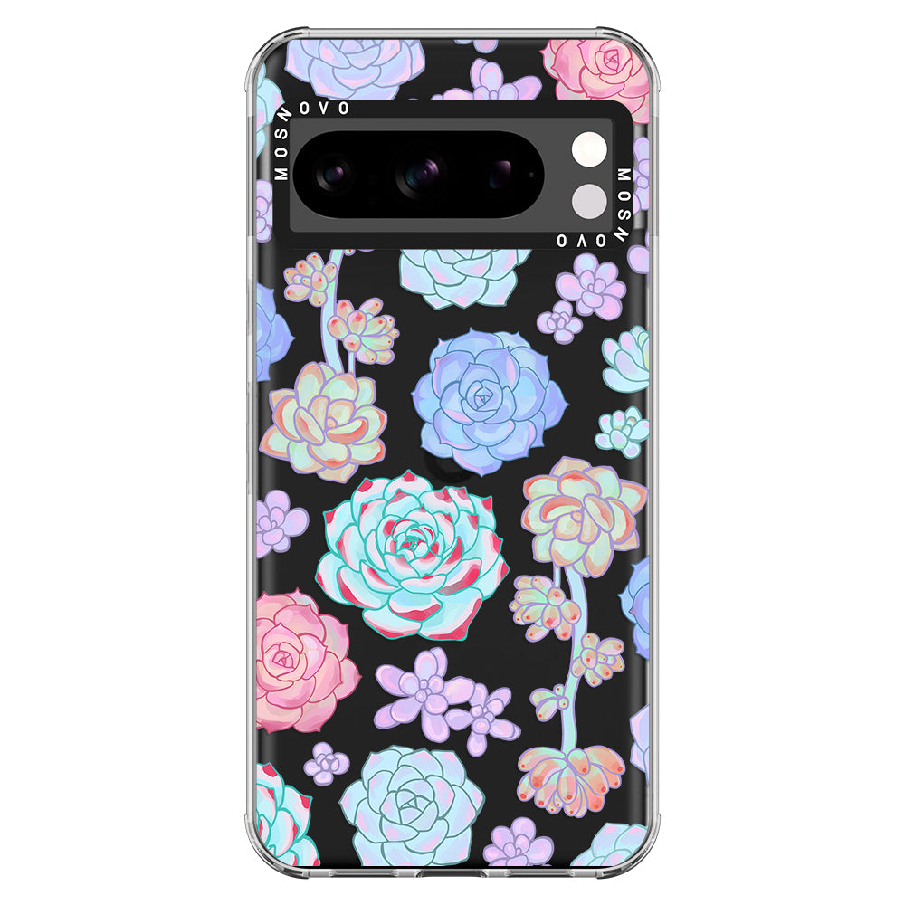 Succulents Phone Case - Google Pixel 8 Pro Case - MOSNOVO