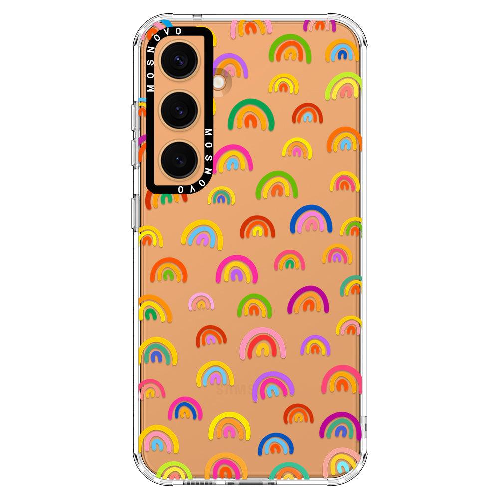 Aesthetic Rainbow Phone Case - Samsung Galaxy S24 Case - MOSNOVO