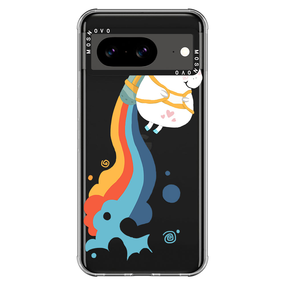 Cute Rainbow Unicorn Phone Case - Google Pixel 8 Case - MOSNOVO