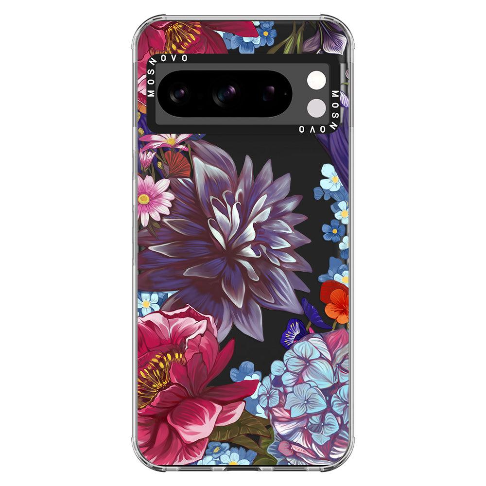 Blue Lilacs Phone Case - Google Pixel 8 Pro Case - MOSNOVO