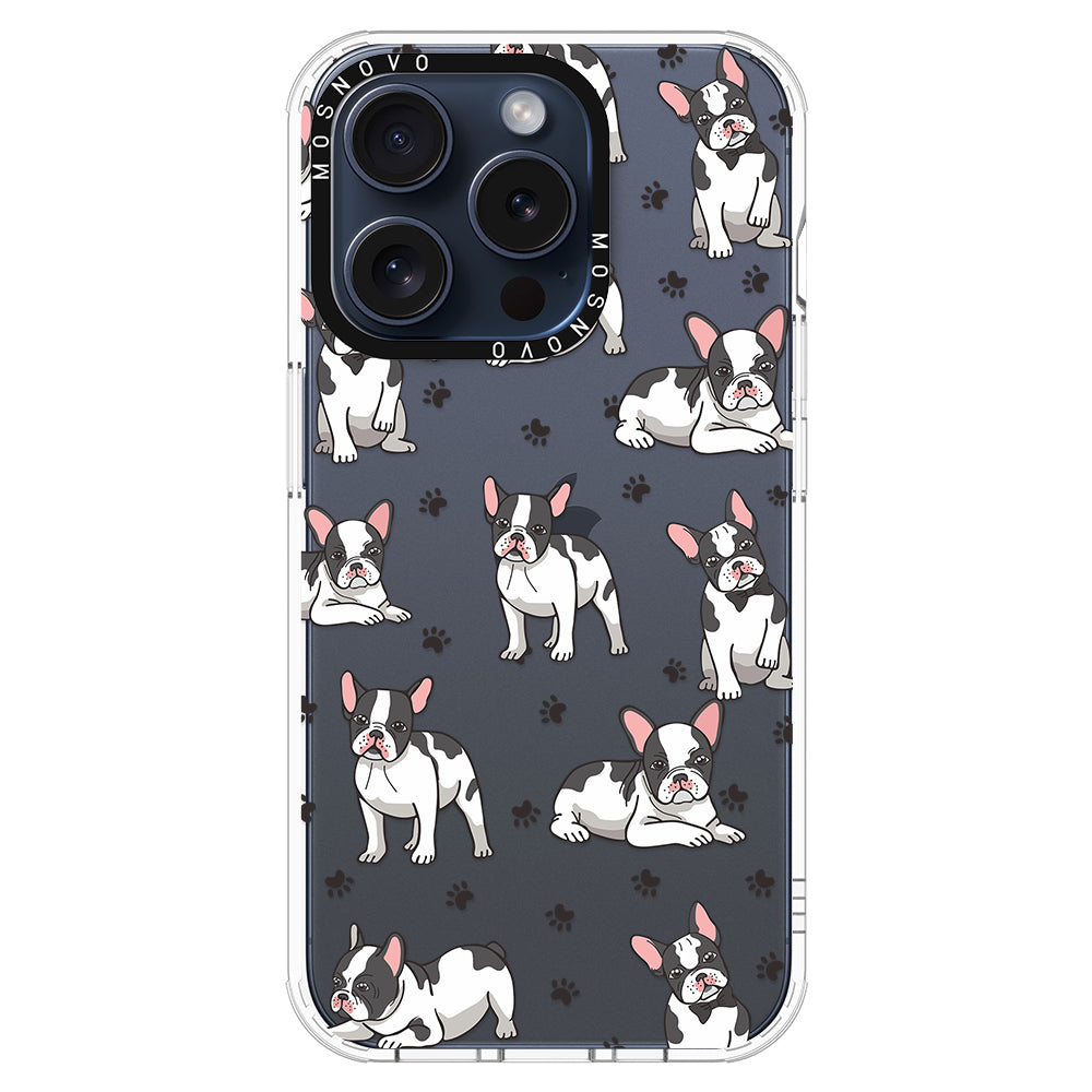 French Bull Dog Phone Case - iPhone 15 Pro Case - MOSNOVO