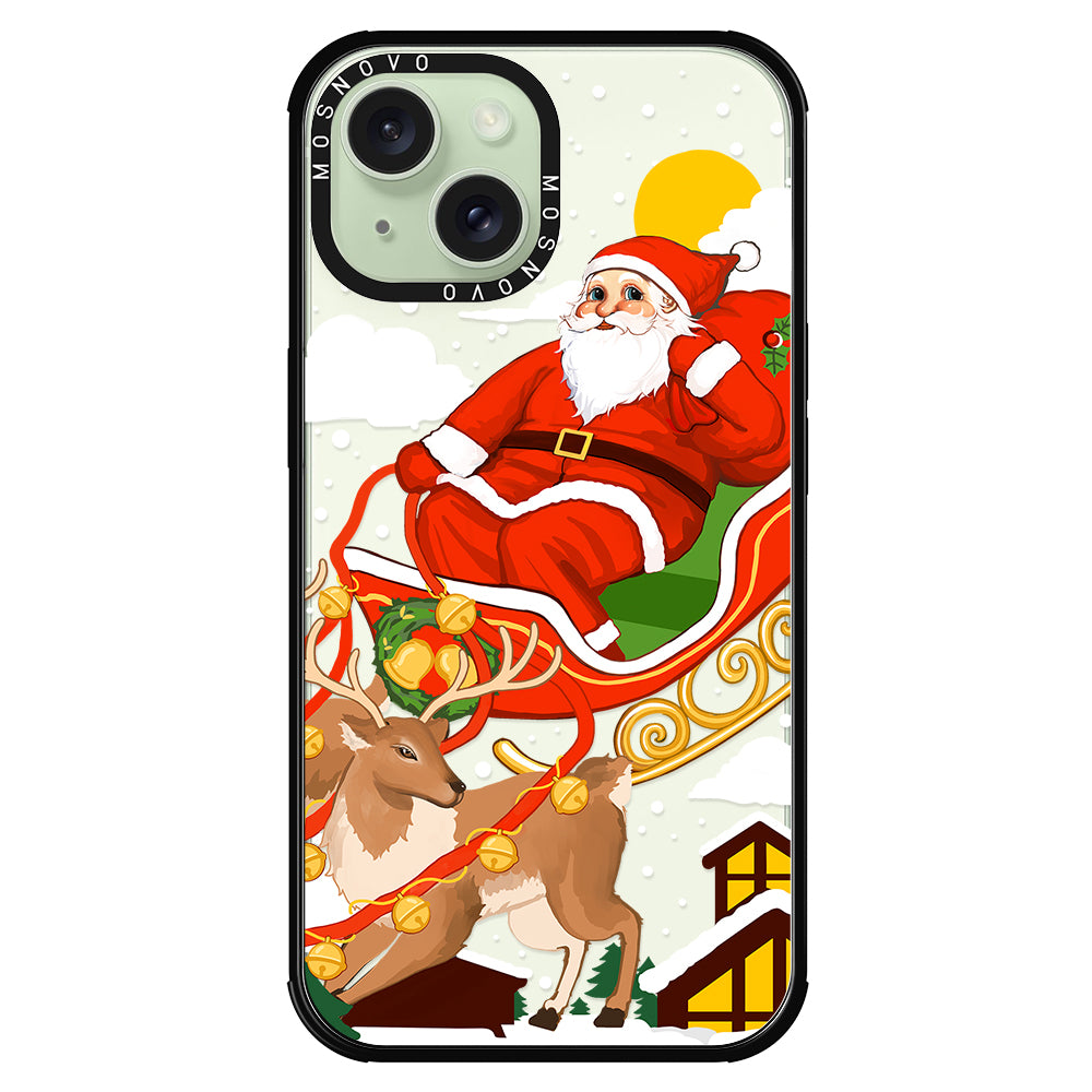 Santa Claus Phone Case - iPhone 15 Case - MOSNOVO