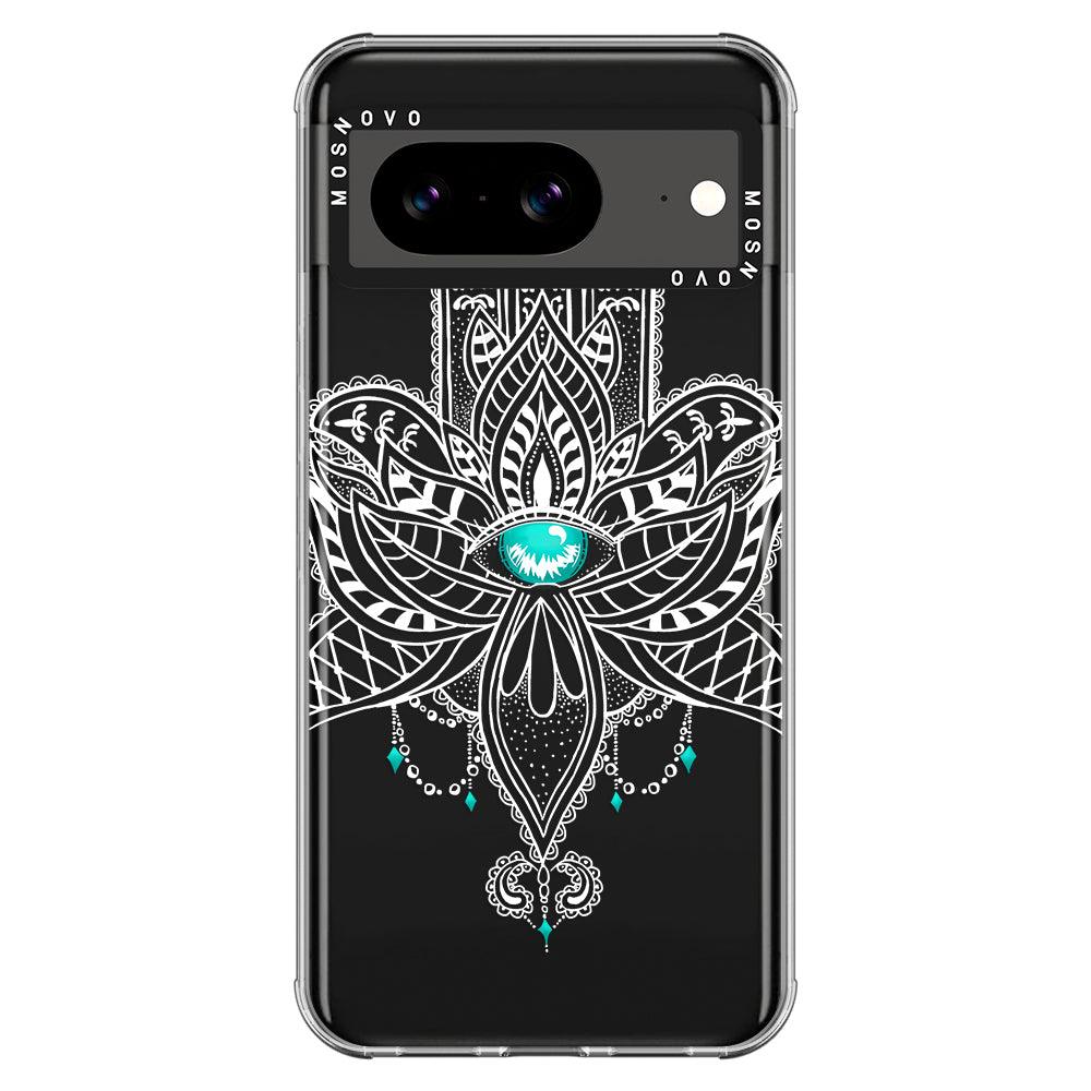 Hamsa Hand Phone Case - Google Pixel 8 Case - MOSNOVO