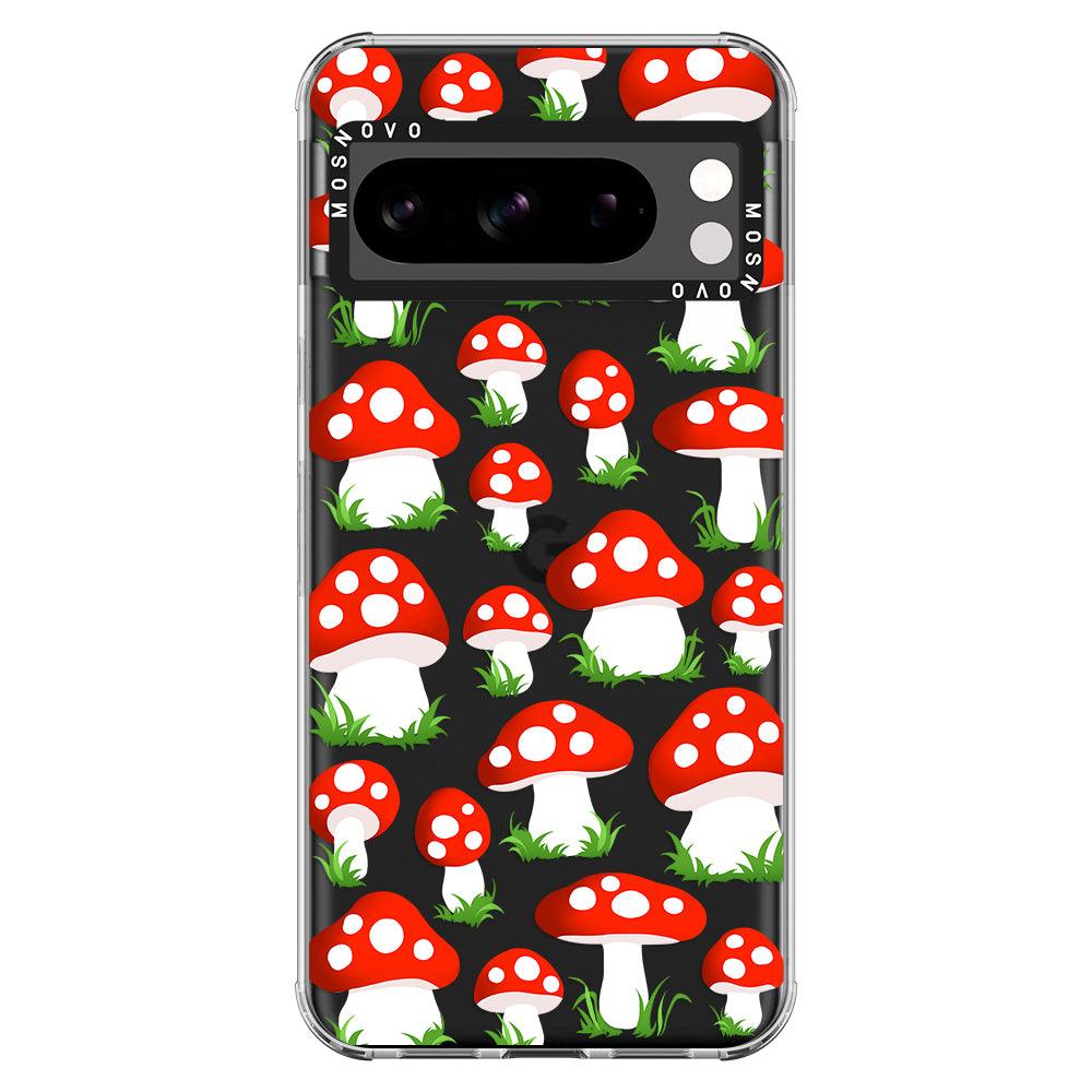 Cute Mushroom Phone Case - Google Pixel 8 Pro Case - MOSNOVO