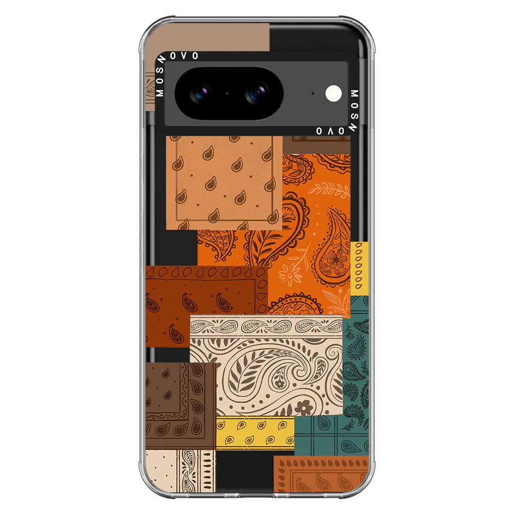 Vintage Paisley Phone Case - Google Pixel 8 Case - MOSNOVO