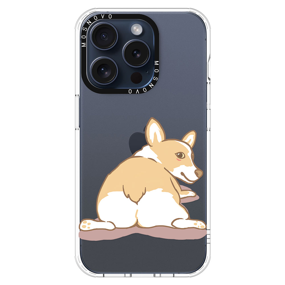 Corgi Dog Phone Case - iPhone 15 Pro Case - MOSNOVO