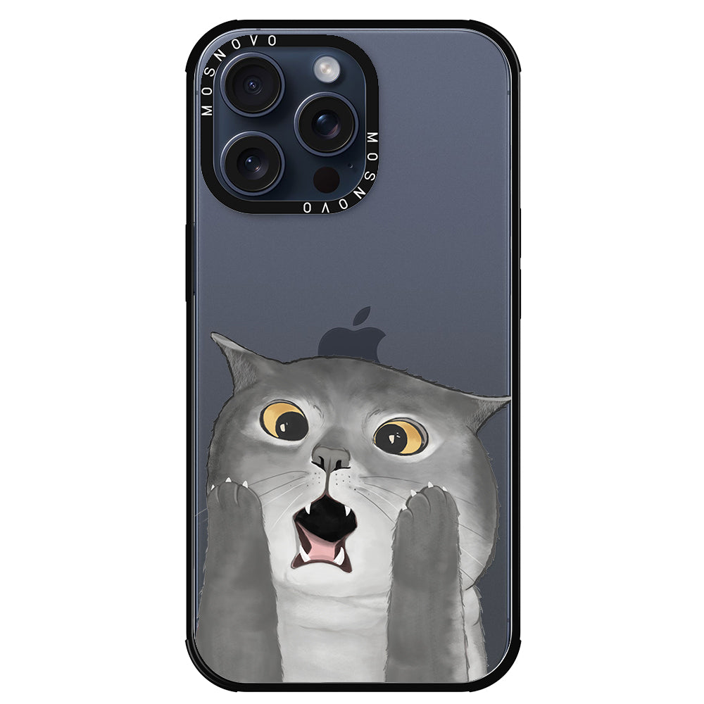 OMG Cat Phone Case - iPhone 15 Pro Max Case - MOSNOVO