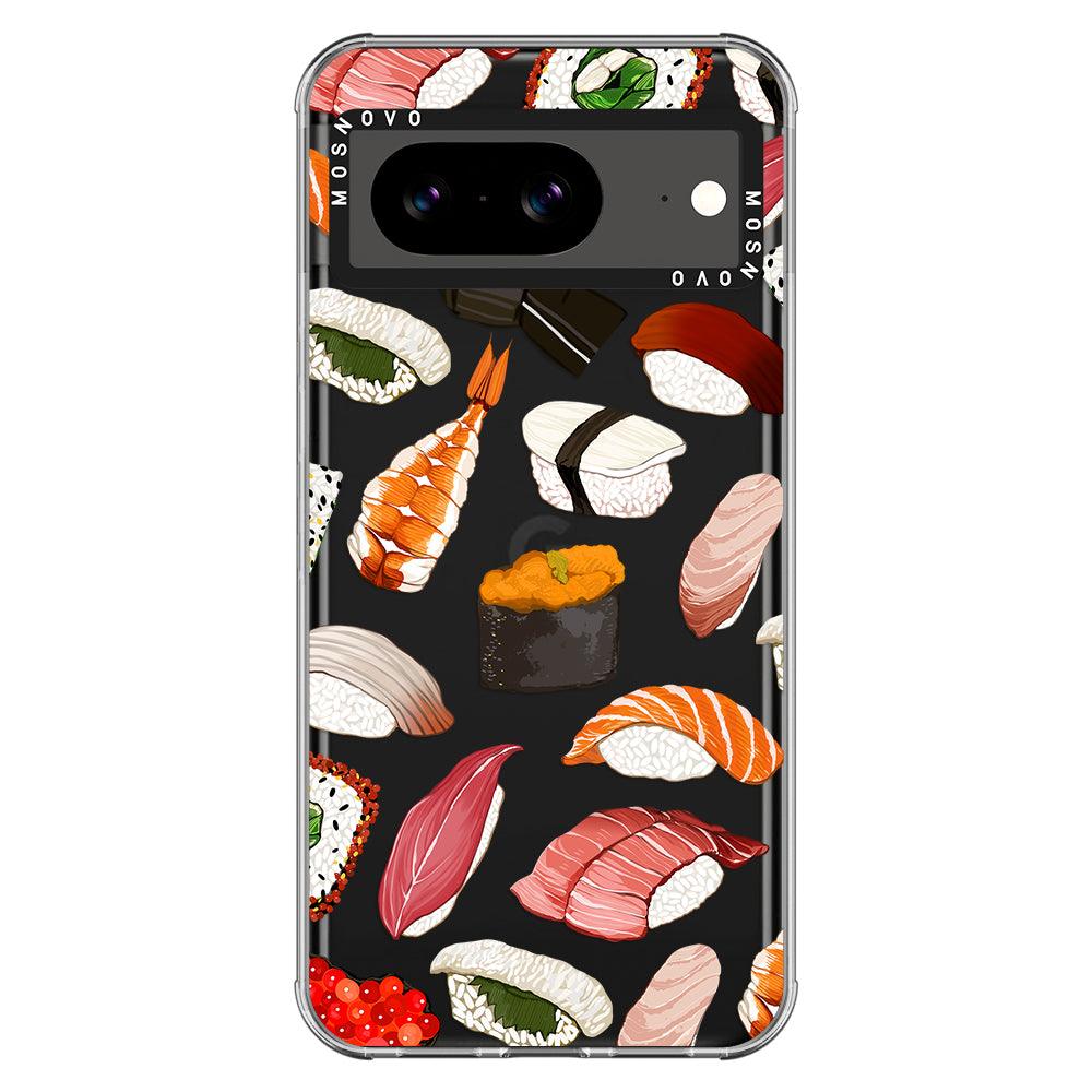 Mixed Sushi Phone Case - Google Pixel 8 Case - MOSNOVO