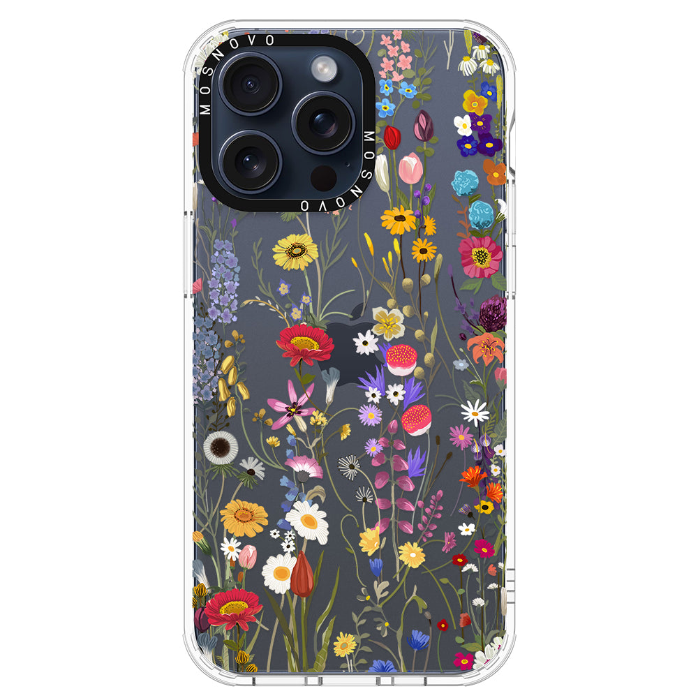 Summer Meadow Phone Case - iPhone 15 Pro Max Case - MOSNOVO