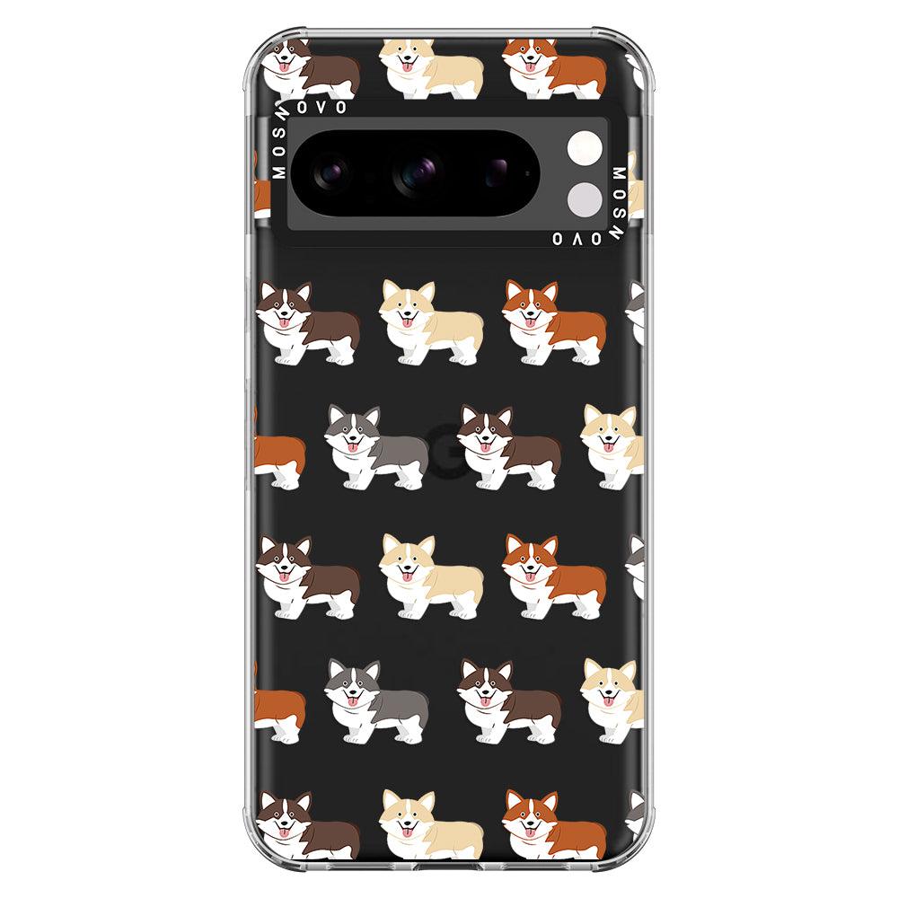 Cute Corgi Phone Case - Google Pixel 8 Pro Case - MOSNOVO