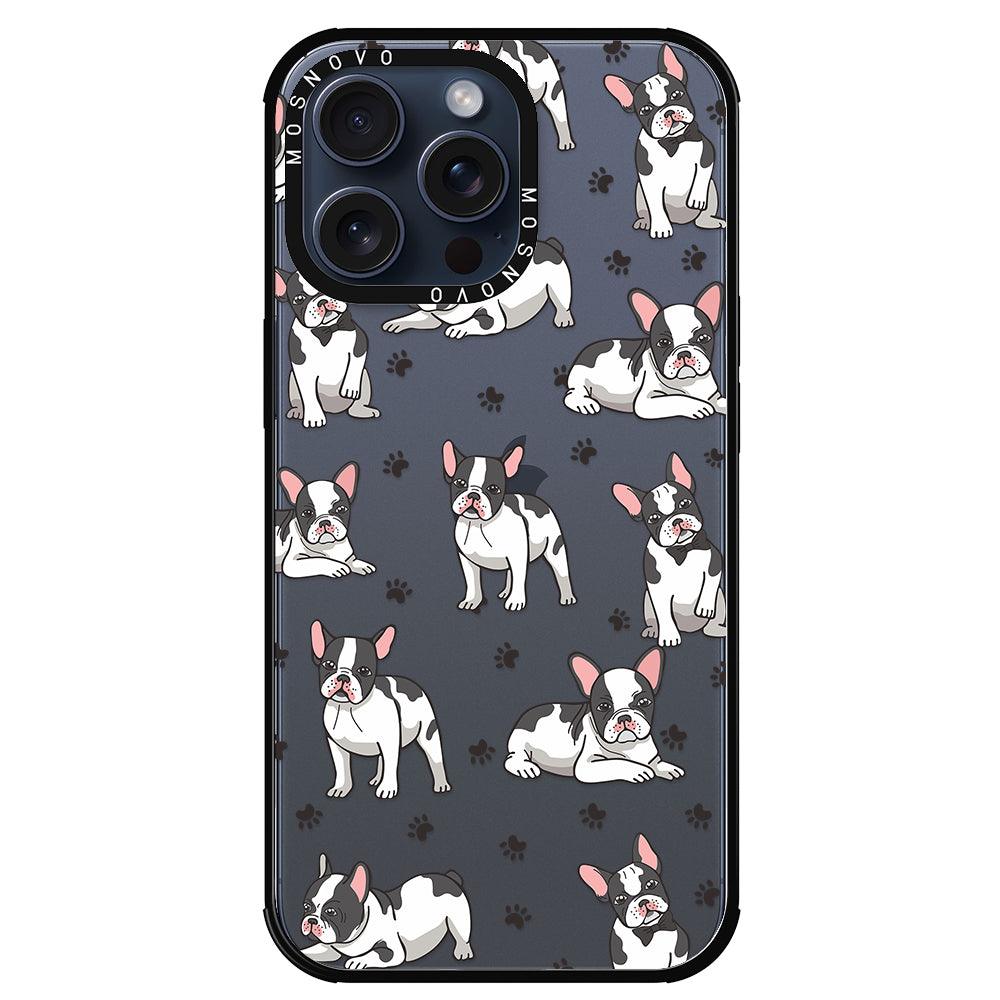 French Bull Dog Phone Case - iPhone 15 Pro Max Case - MOSNOVO