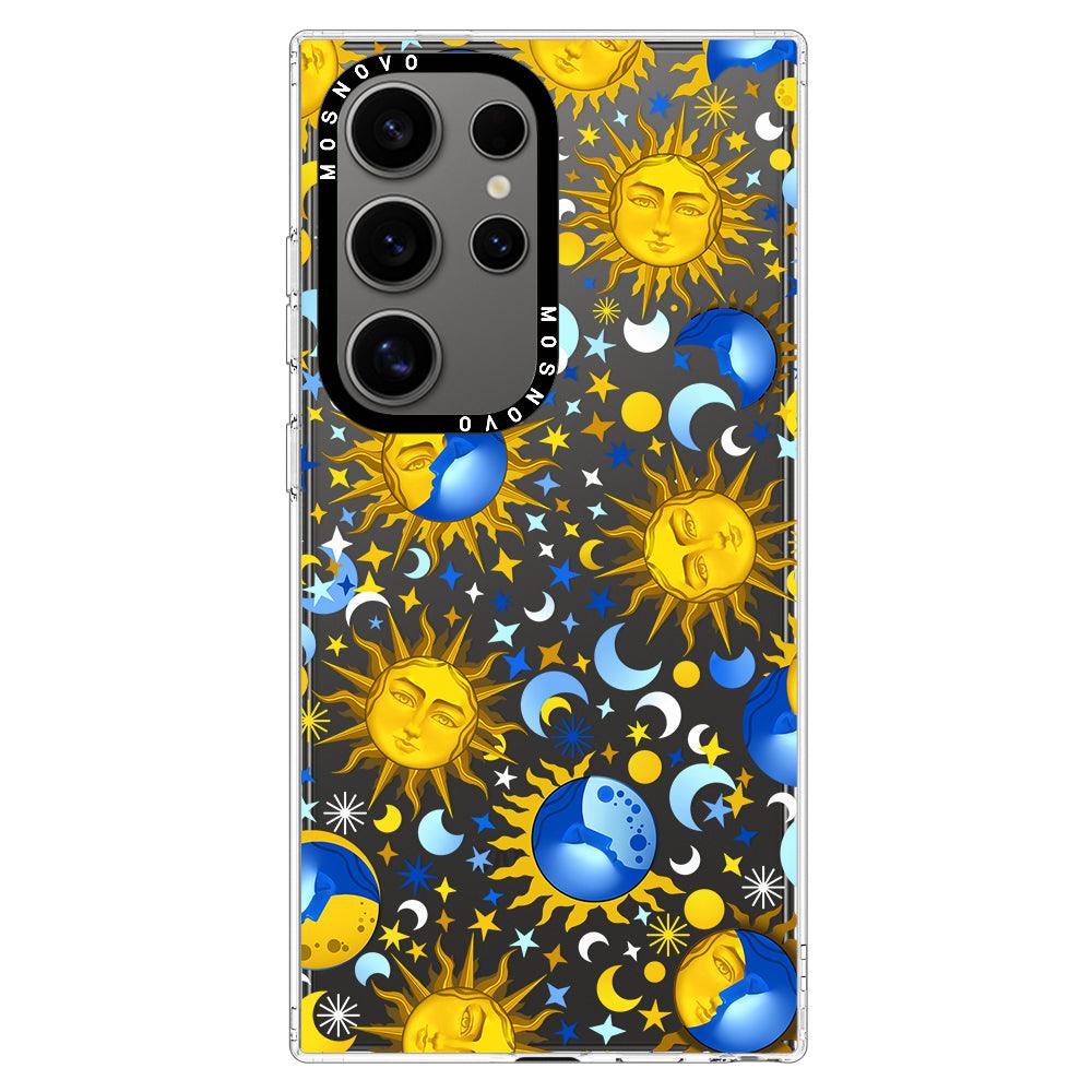 Celestial Sun Moon Phone Case - Samsung Galaxy S24 Ultra Case - MOSNOVO