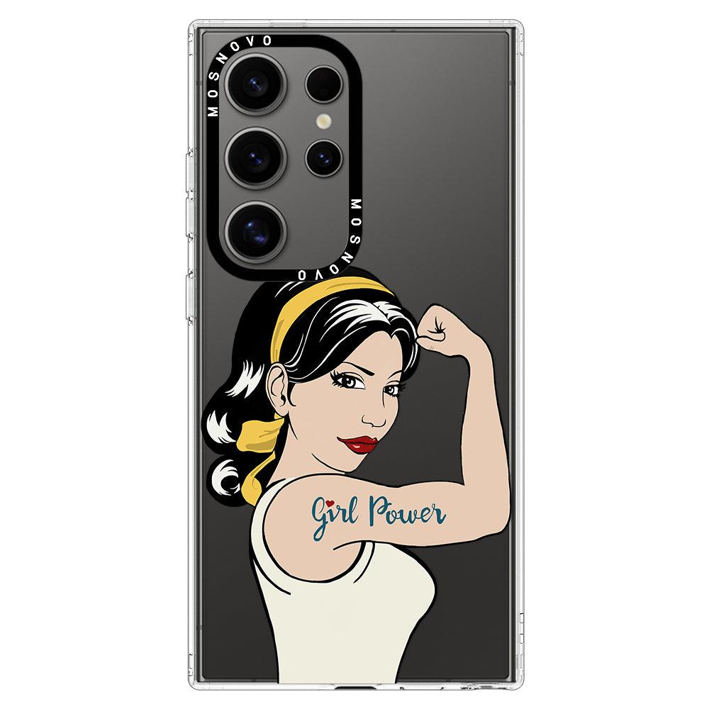 Girl Power Phone Case - Samsung Galaxy S24 Ultra Case - MOSNOVO