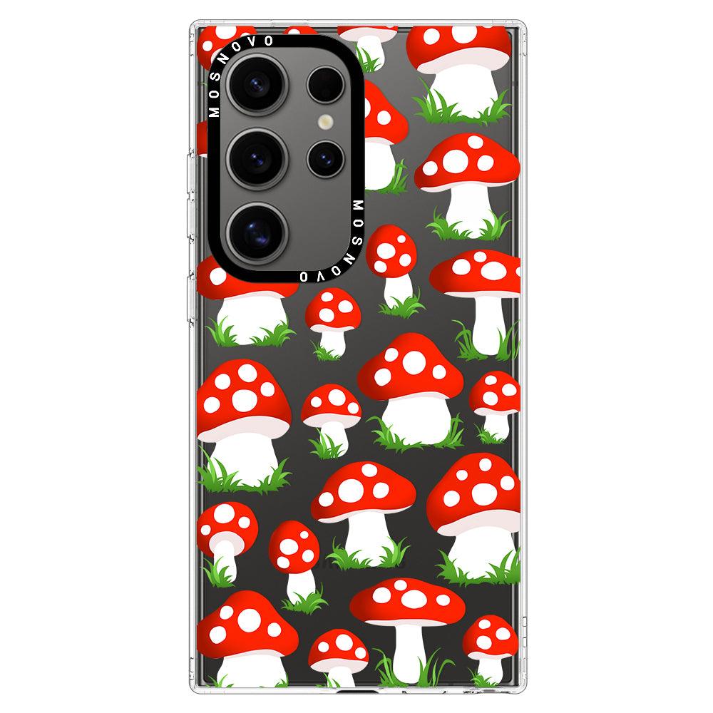 Cute Mushroom Phone Case - Samsung Galaxy S24 Ultra Case - MOSNOVO