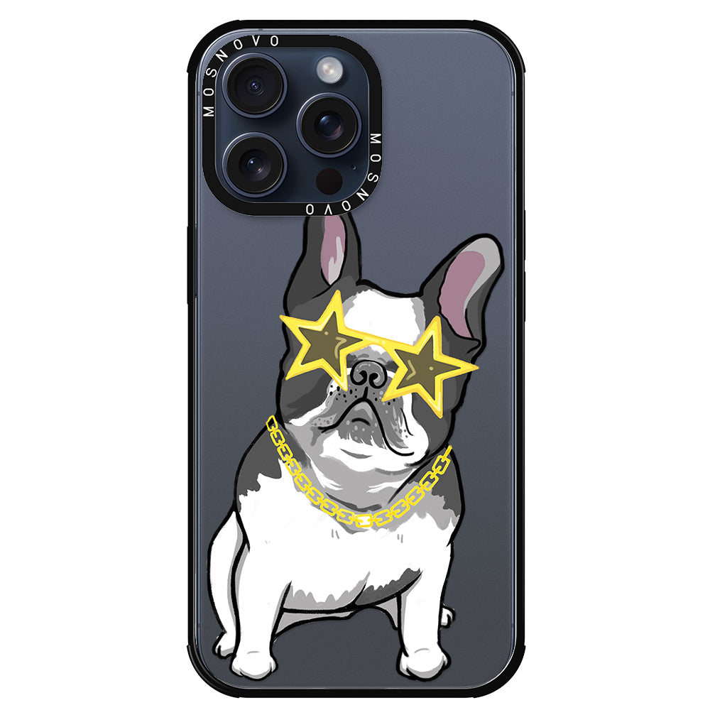 Cool French Bulldog Phone Case - iPhone 15 Pro Max Case - MOSNOVO