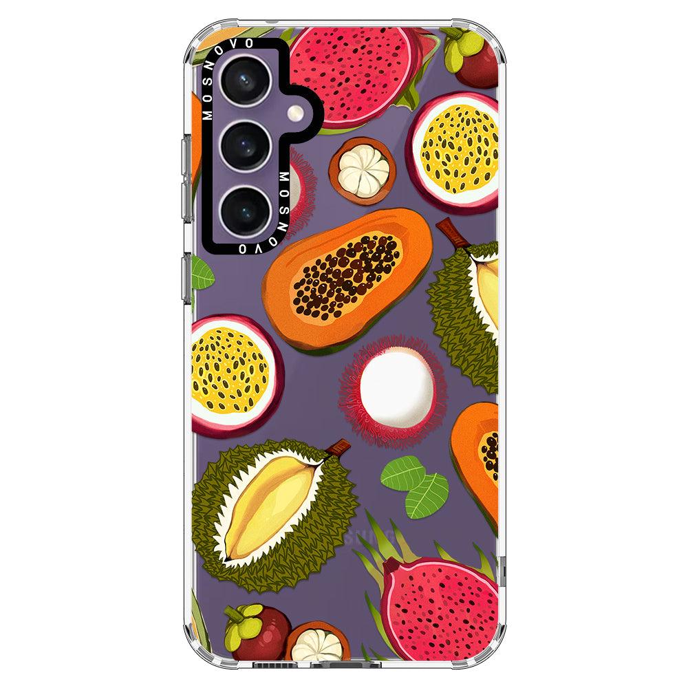 Tropical Fruits Phone Case - Samsung Galaxy S23 FE Case