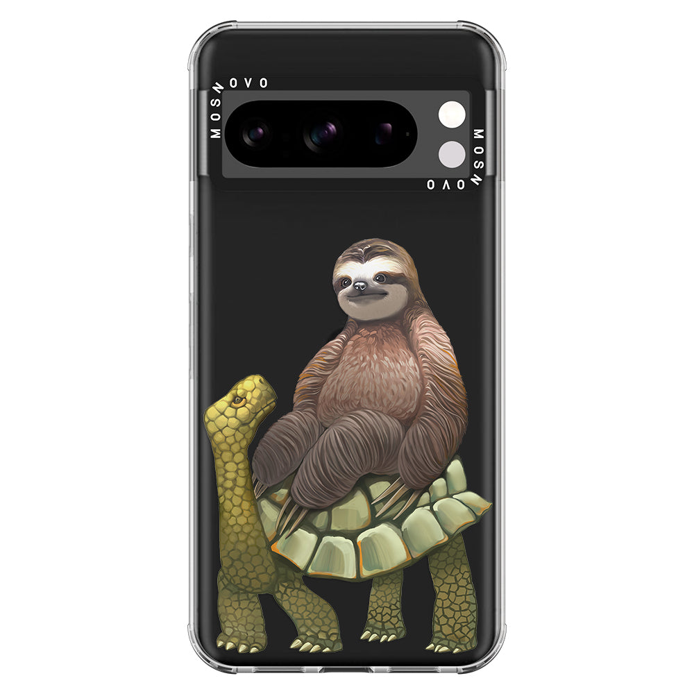 Sloth Turtle Phone Case - Google Pixel 8 Pro Case - MOSNOVO