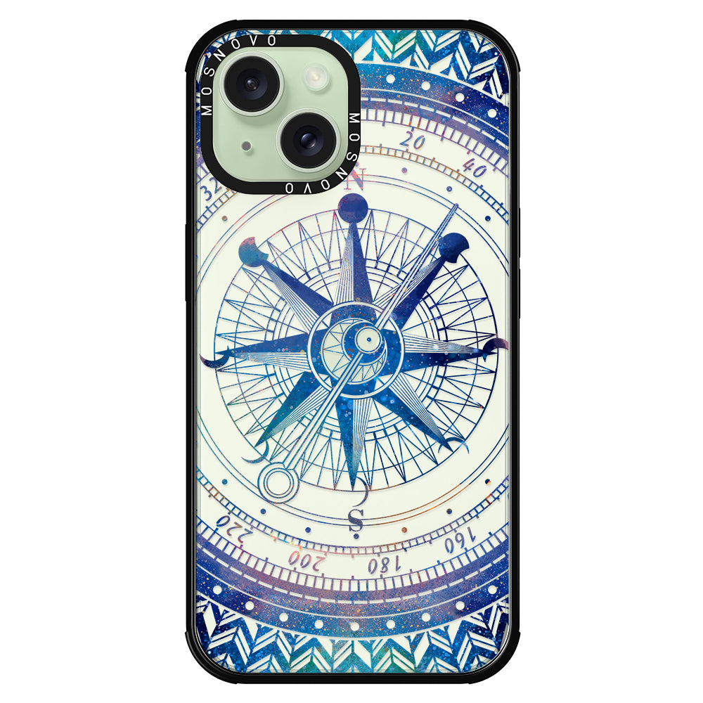 Galaxy Compass Phone Case - iPhone 15 Plus Case - MOSNOVO