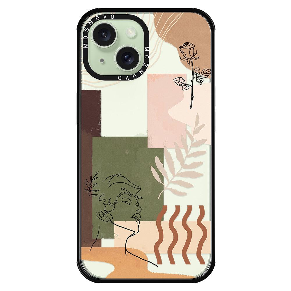 Modern Art Phone Case - iPhone 15 Case - MOSNOVO