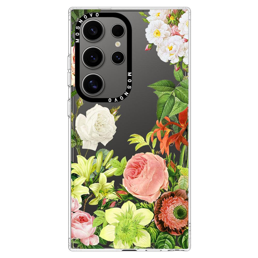 Botanical Garden Phone Case - Samsung Galaxy S24 Ultra Case - MOSNOVO