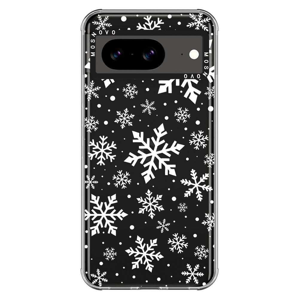 Snowflake Phone Case - Google Pixel 8 Case - MOSNOVO