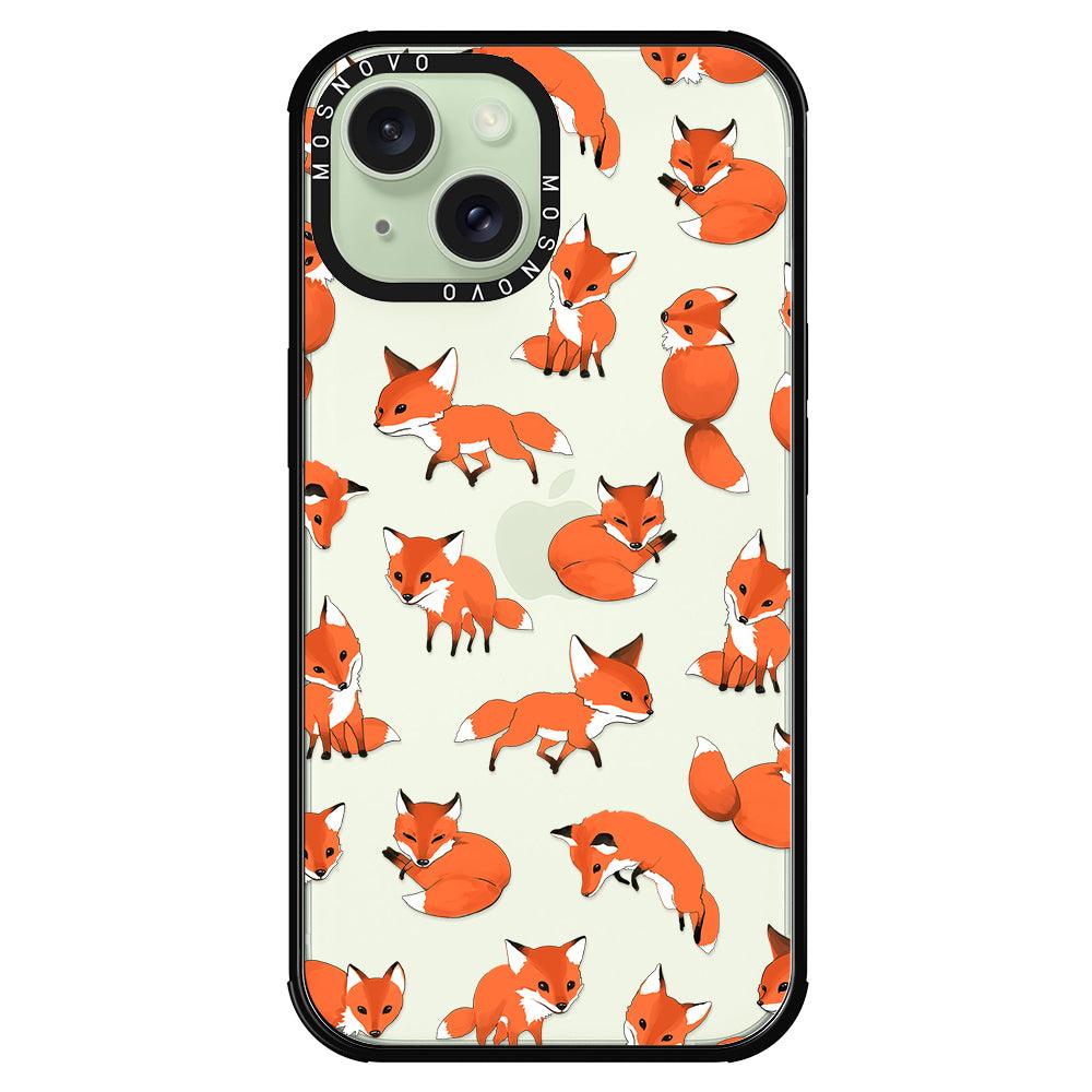 Fox Phone Case - iPhone 15 Plus Case - MOSNOVO