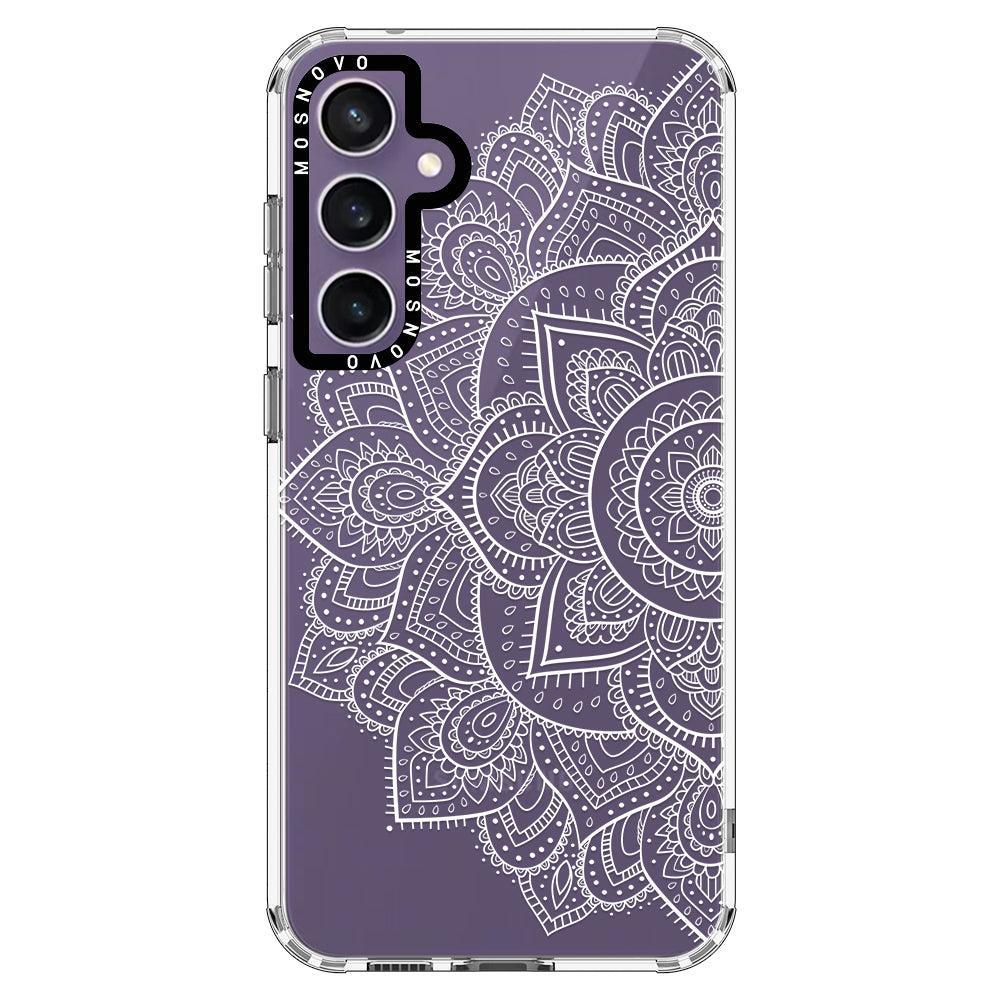 Half Mandala Phone Case - Samsung Galaxy S23 FE Case