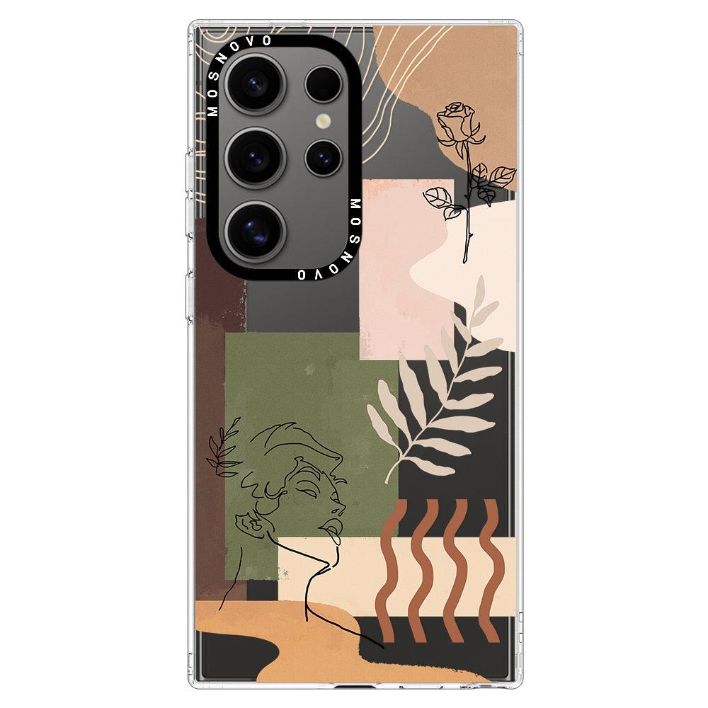 Modern Art Phone Case - Samsung Galaxy S24 Ultra Case - MOSNOVO