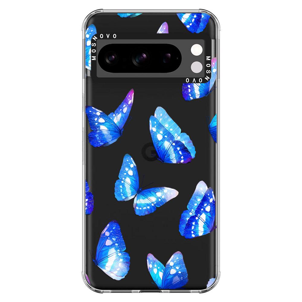 Stunning Blue Butterflies Phone Case - Google Pixel 8 Pro Case - MOSNOVO