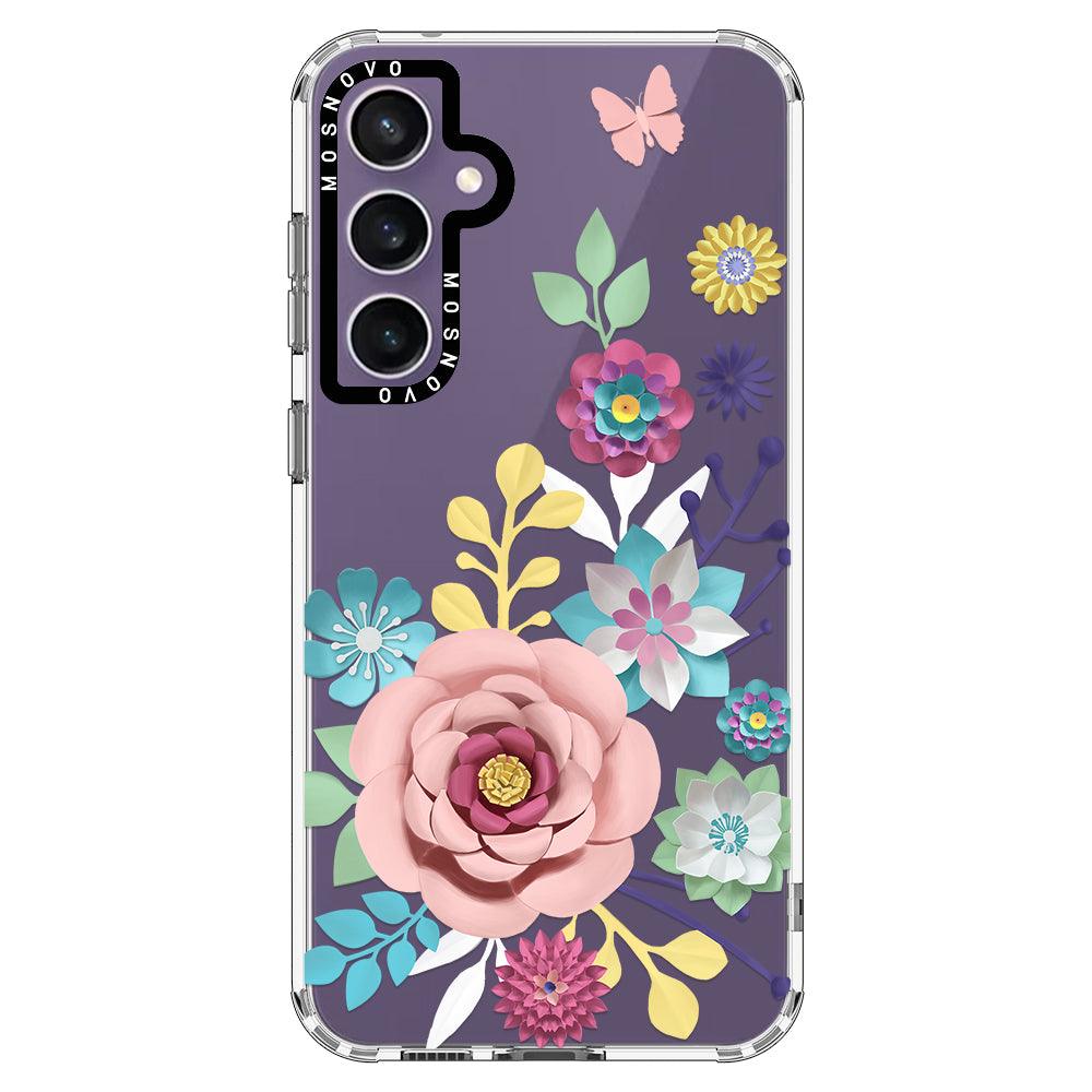 3D Floral Phone Case - Samsung Galaxy S23 FE Case