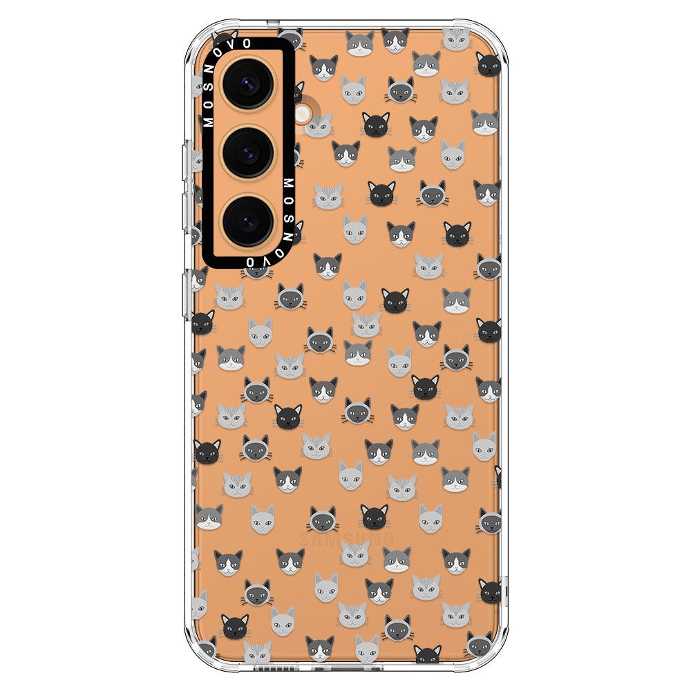 Cats Phone Case - Samsung Galaxy S24 Plus Case - MOSNOVO